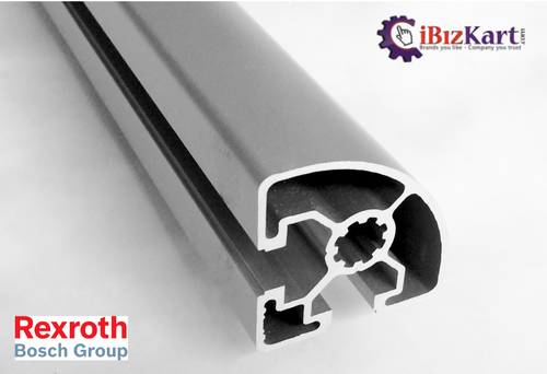 Aluminium profiles Half Round Extrusion from Rexroth Bosch Germany and stock By IBK Engineers Bangalore, Size 40x40 and 45x45