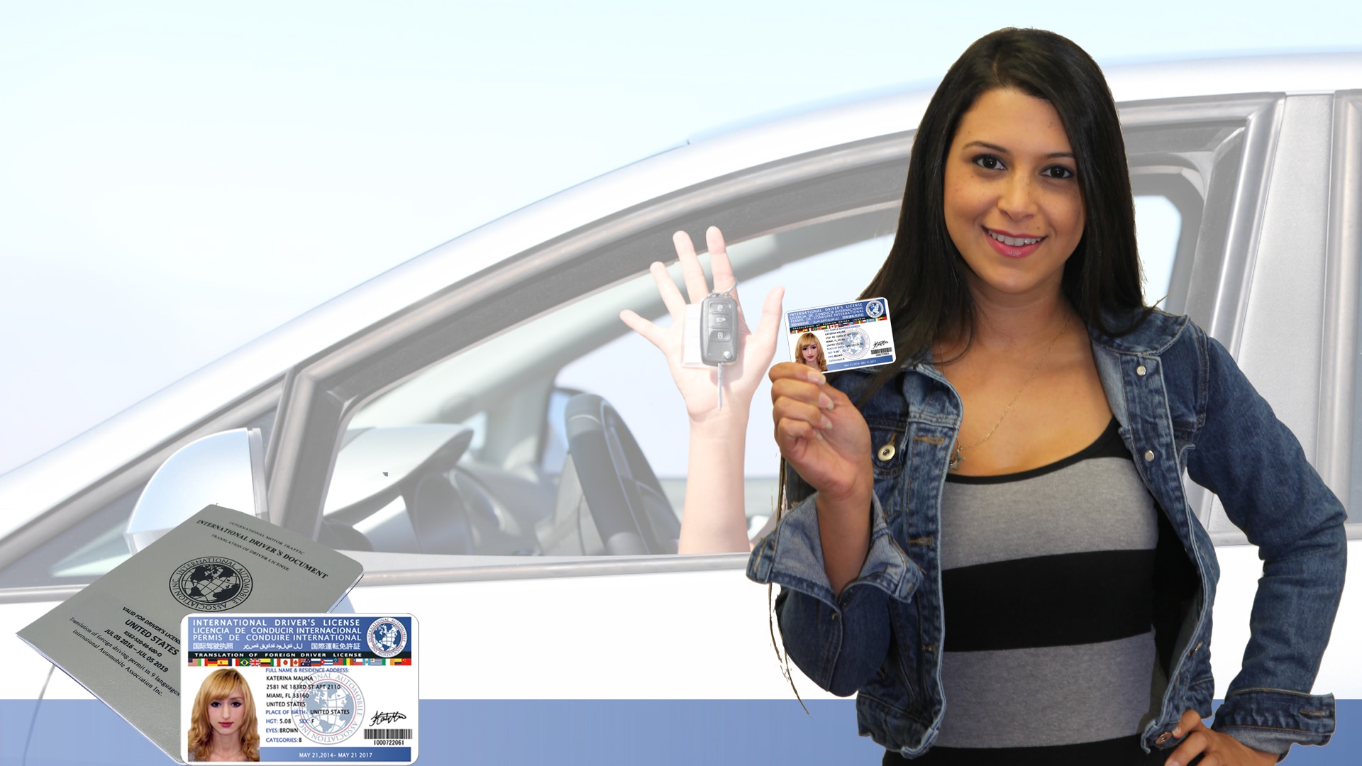 One visiting abroad can apply for International Driving Permit (IDP), popularly known as International License. Both regular and urgent license service available.