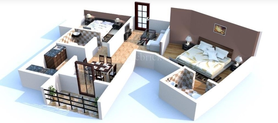 Triveni Bhaskar city provide 2 bhk flat in main city MANGO Jamshedpur.