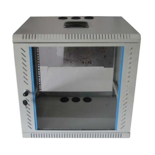 9U Network Rack
9U Network Rack can be wall mounted or used as self standing It has key locked removable side panels for easy access, along with a ceiling fan and venting slots to keep your equipment’s cool.
Specification:
• Size: 480 x 400 x 550mm
• Metal Thickness: 0.8mm