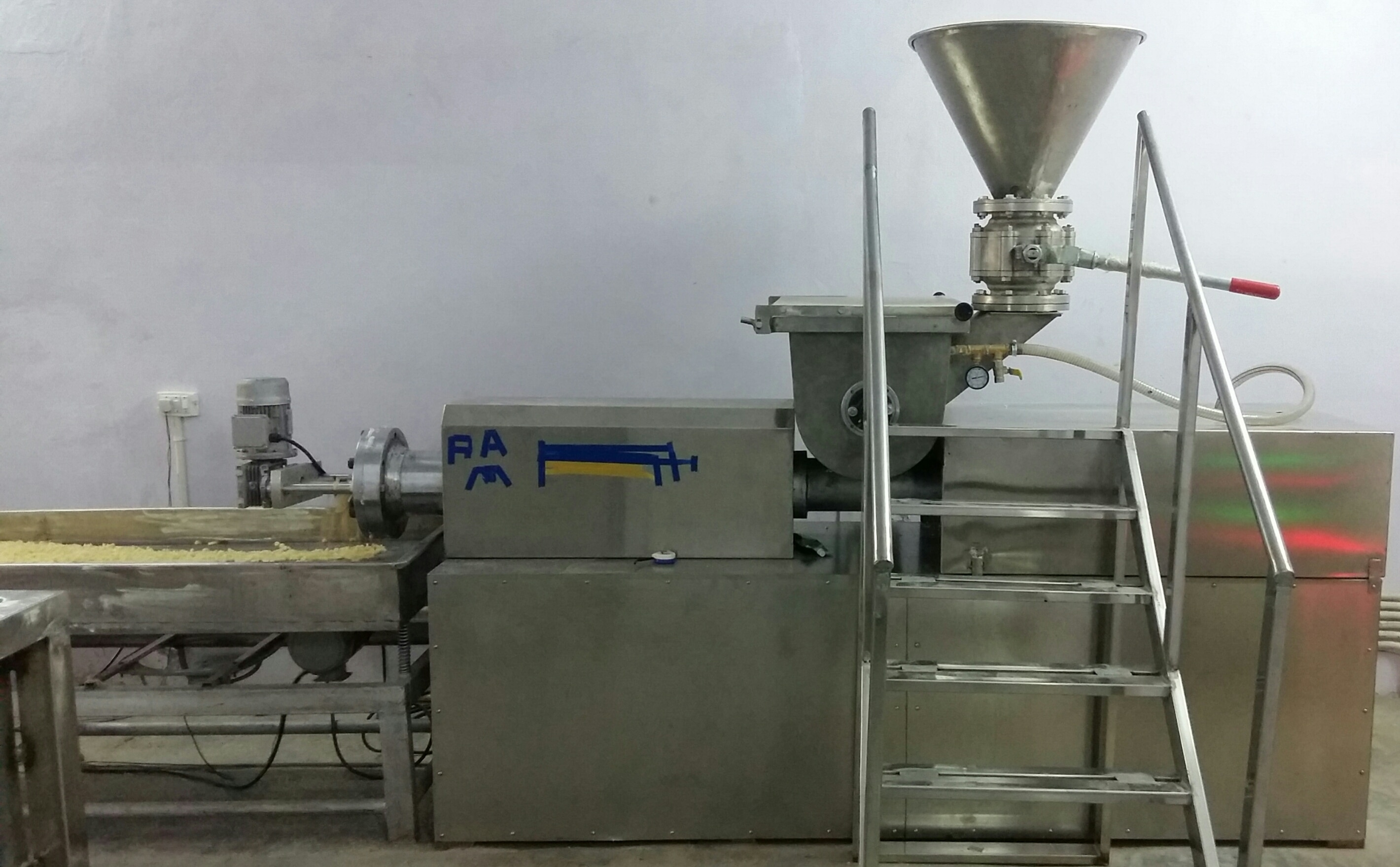 Approx Price: Rs 13 Lakh/Piece
Minimum Order Quantity: 1 Piece
Product Details:
Application/Use For Making Pasta
Price Range Rs.1750000 - 2200000
Owing to the wide experience in this domain, we are instrumental in offering Semi Automatic Pasta Making Machine to our clients.