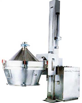 Easy to operate and clean. Totally closed operation to avoid dusting. Can connect with granulator for continous discharge. Easy to clamp with fluid bed dryer bowl. MOC SS 304/316/316L.