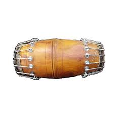 Mirdangam,the primary percussion instrument of South Indian Carnatic Music & Dance is made of Jackwood.The two sided instrument produces the bass on the left side and treble on the right.
The 24