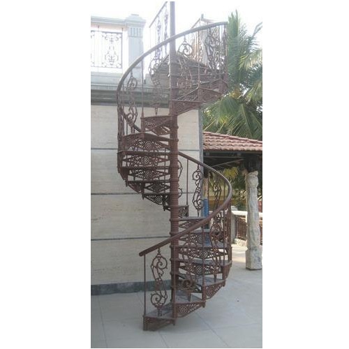 Iron Spiral Staircase