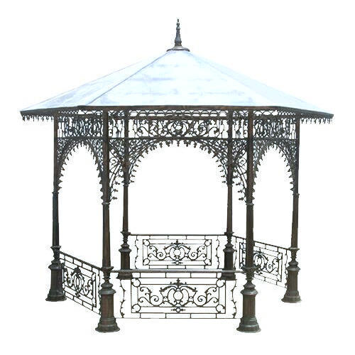 We are the leading entity of a wide range of Designer Iron Gazebo.
Features:
Excellent quality
Fine finish
Anti-corrosive
Other details:
Material: Iron