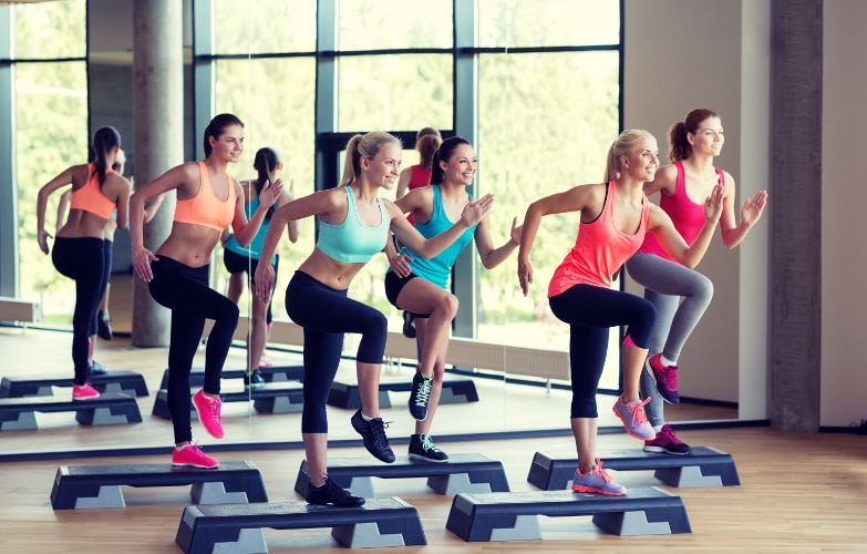 Aerobic exercises as jogging, rowing, swimming, or cycling stimulates and strengthens the heart and lungs which improves the body's utilization of oxygen.