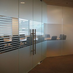 Used for decorative architectural glass