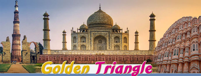 Golden Triangle-Major Places
In a Golden Triangle Tour, one can visit three amazing cities of New Delhi, Udaipur, Pushkar, Bikaner, Jodhpur, Agra and Jaipur.
Popular attractions which one must visit here are Taj Mahal in Agra, Amber Fort/ City Palace/ Hawamahal in Jaipur and Major places of New Delhi & Old Delhi, City Of Lakes, Golden City