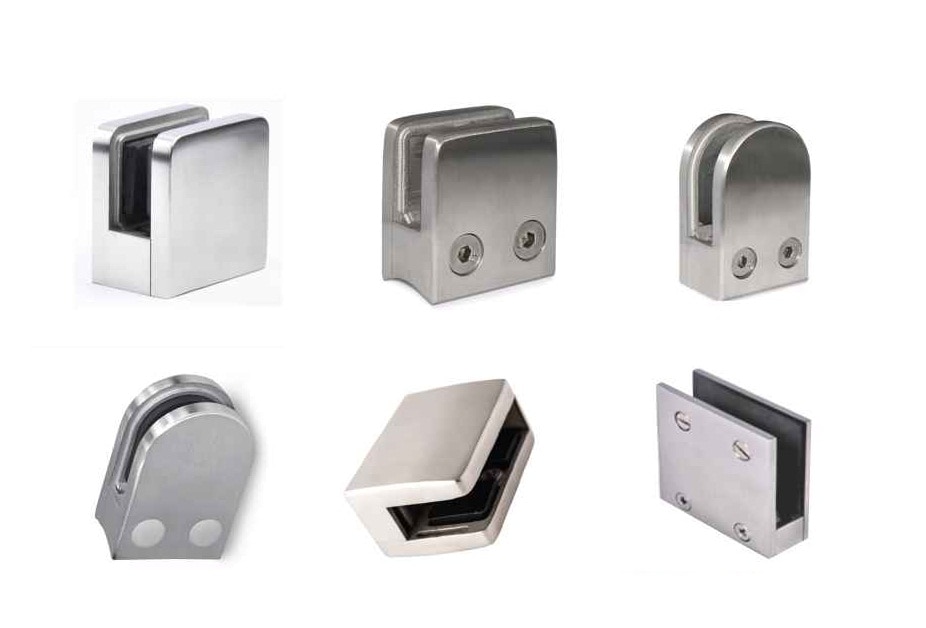 Glass Clamps / Glass Brackets with variant designs and forms to suit the architectural structure.
Finish : Glossy and Matte