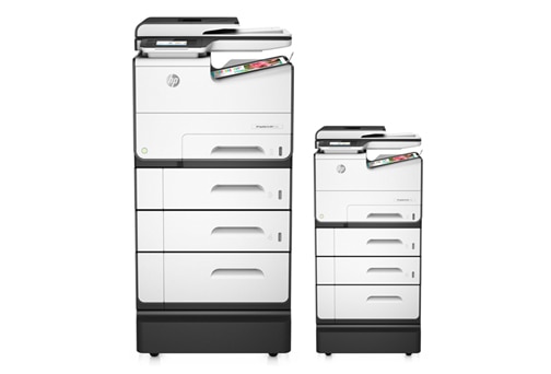 Ultimate value and speed—HP PageWide Pro delivers the lowest color cost and fastest speeds in its class.1 Get quick two-sided scanning, plus best-in-class security features and energy efficiency.2 3