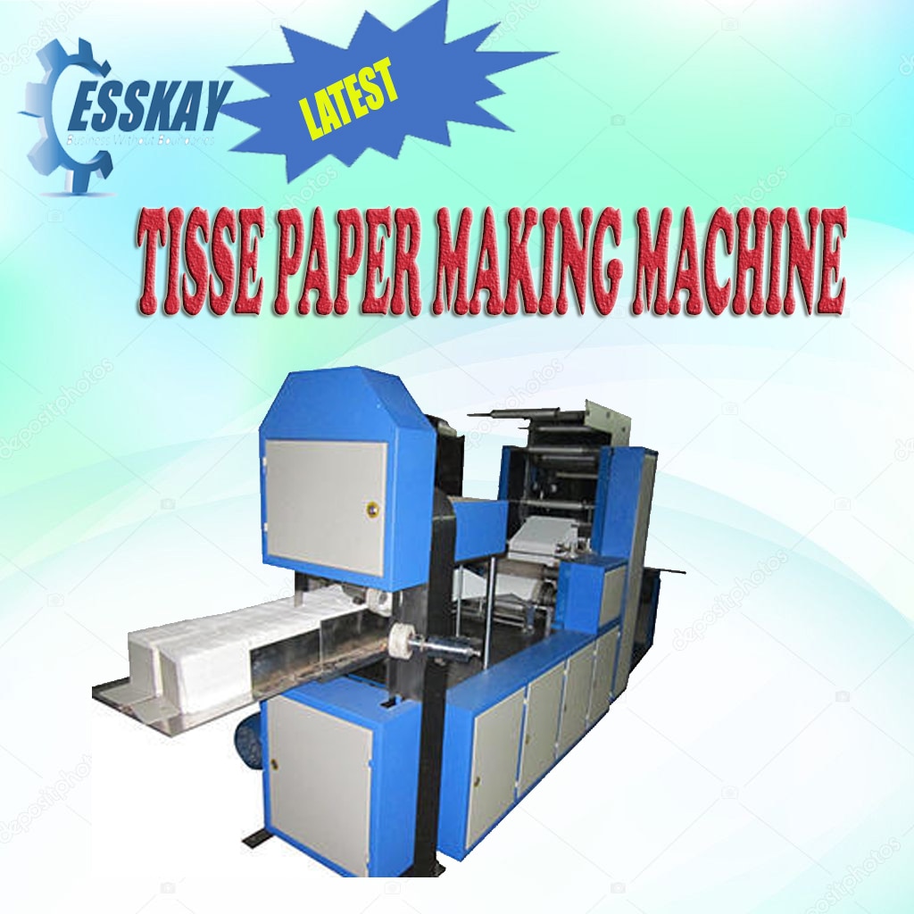 Product Details:
Minimum Order Quantity 1 Piece
Automatic Grade Automatic
Brand/Make :ESSKAY
Capacity 3 lakhs sheets/shift
Parent Roll Diameter 1200 mm
Model No EPNM-400
Working Width 22CM,24CM,27CM, 30 CM, 33 CM, 40 CM
Printing Unit Double colour printing
Embossing Unit single embossing
Parent Roll Core Inner Diameter 76mm
Folding size 1/4
