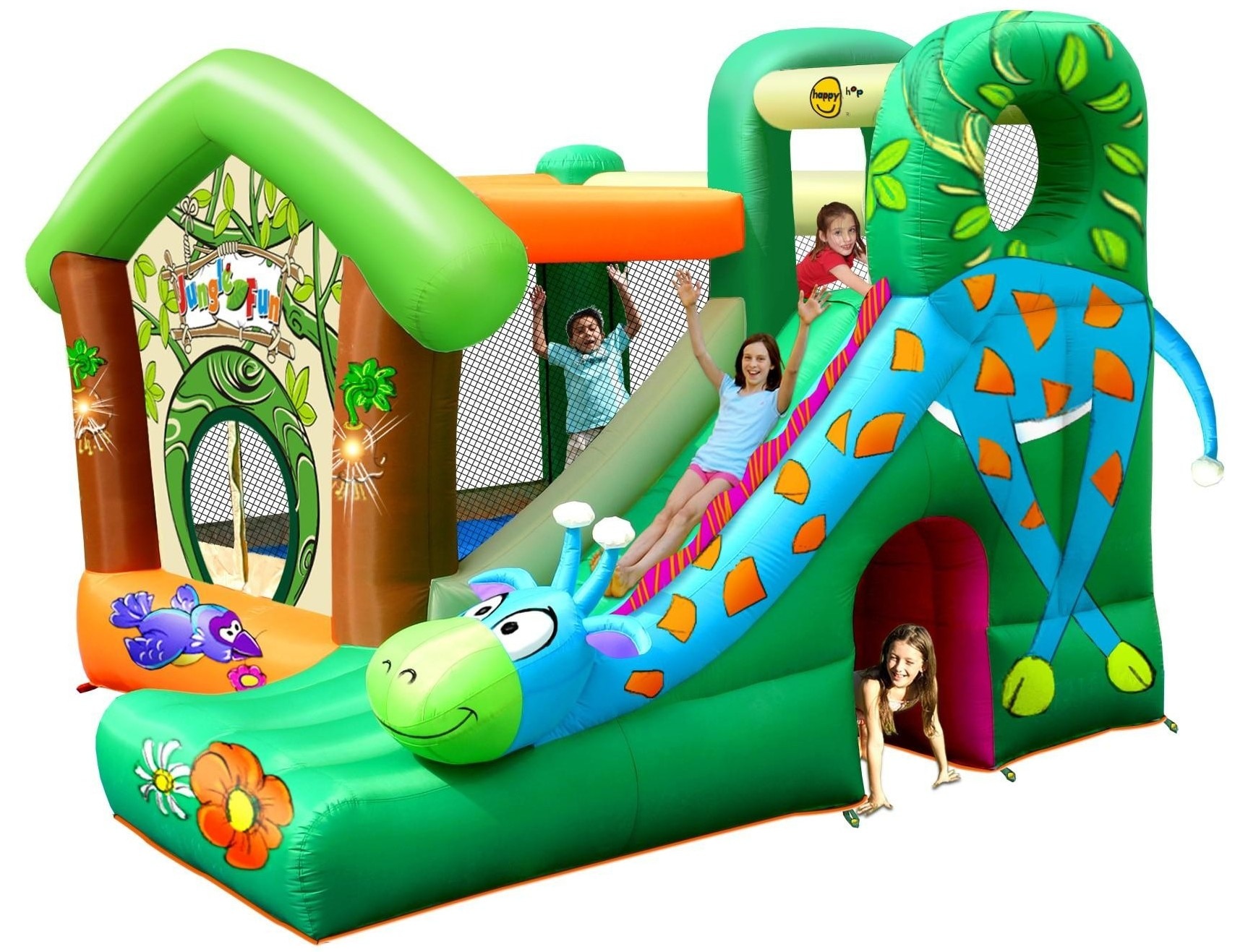 Jungle Fun Inflatable Bouncy in Ahmedabad, India from H.G. Electronics