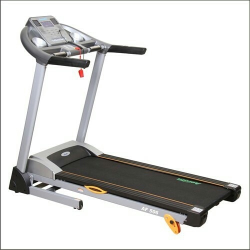 Type: MotorisedNumber of Preset Programs: 9Heart Rate: Heart rate control with hand grip pulse sensorSpeed: 0.8 to 12 km/hrMax. Weight Support: 100 KgsDisplay: LCDFoldable: Yes