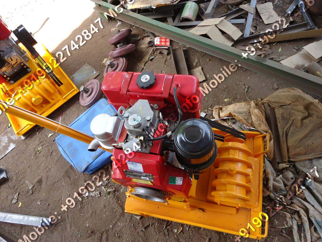 Earth Compactor machines are manufactured with the highest quality raw material and powered by electric motor or diesel engine . These heavy duty plate compactors are used for leveling of ground before laying of paving bricks. we manufacturer & exporter with competitive rates.
Earth Compactor Machine Features
» Earth Compactor manufactured for heavy duty compaction with long lasting body
» High quality vibratory earth compactor gives perfect soil compaction efficiently & quickly