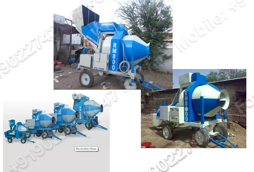 Reversible Mixer is available with us in different models and grades as per the ... Specification. RM 300. RM 550. RM 800E/D. RM 1050E. RM 1400
Owing to the hard work and true diligence of our efficient team, we are able to manufacture and export Reversible Mixer. These products are equipped to handle the mixing of large quantities that is required fro the construction of varied buildings. Owing to their reversible movement, these products are able to mix the contents and thoroughly. Our clients appreciate these products for their longer service and potable nature. Reversible Mixer is available with us in different models and grades as per the requirements of the clients.
Other details:
FEATURES
Operates at -200 C to 550 C temperature
Fully automatic; no skilled operator required
Models from 300 to 1400 Liter
Zero vibration in Diesel operated mixer
OPTION FOR VARIOUS MODELS
Single Bin Digital Weighing System
Two Bin Digital Weighing System
Three Bin Digital Weighing System
Four Bin Digital Weighing System
Automised Digital Water Feeding System
Automised Digital Admixture Feeding System
Batch Printing System