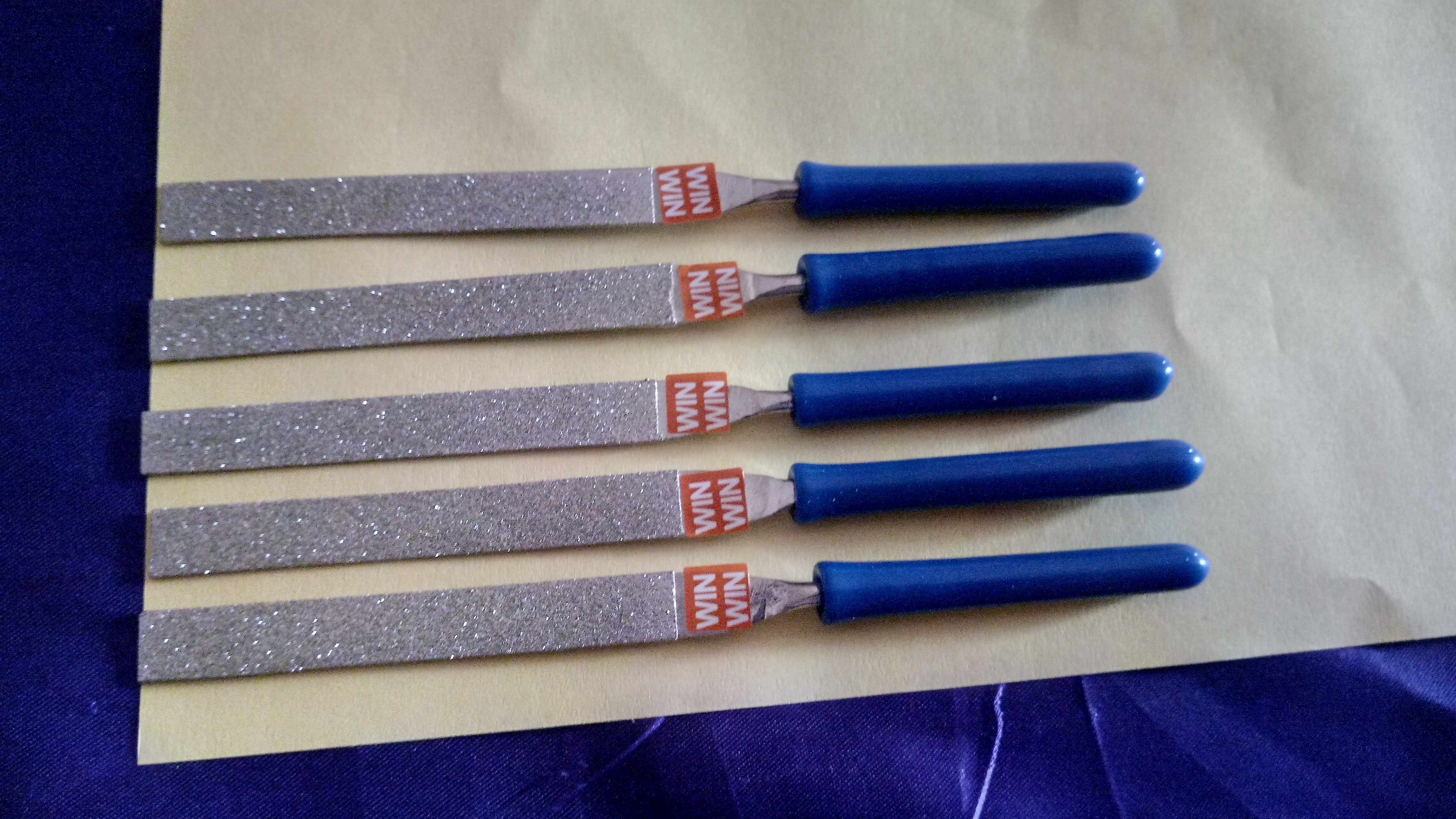 DIAMOND FLAT FILE
WIDTH 10mm x OAL 160mm