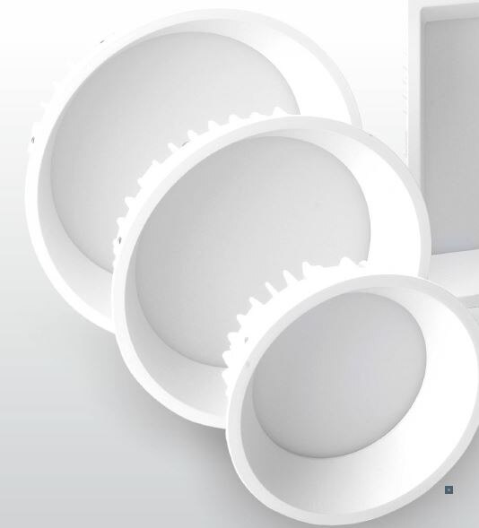 Code No.:- NL 2252 ;
Watt:- 15W I Driver:- 40V-320mA
Housing:- Aluminium Die Cast ;
Dimension:- Trim- 155 mm I Depth- 53 mm I Cut-out-147 mm ;
Beam Angle:- Extra Wide ;
LED:- SMD I CRI>80 ;
Luminaire Finish:- White I Broken White I Black I Blue I Brown I Silver Grey ;
Dimming:- Phase Cut (Trailing Edge) I 0-10V / 1-10V analogue ;
IP Rating:- IP20
