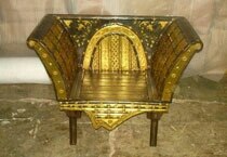 Wooden cart banch 1 sheeter babool wood use wiith iron and brash
