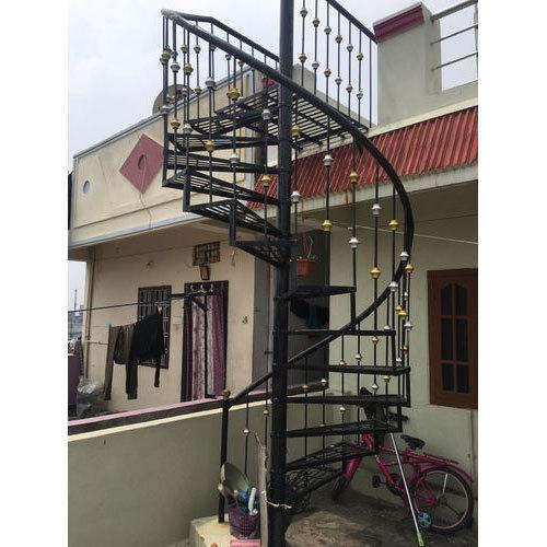 Product Details:
Color Black
Type Spiral
Mounted Flooring
We are ranked on top by offering the best quality of Mild Steel Railing, which is known for its remarkable finish and quality.