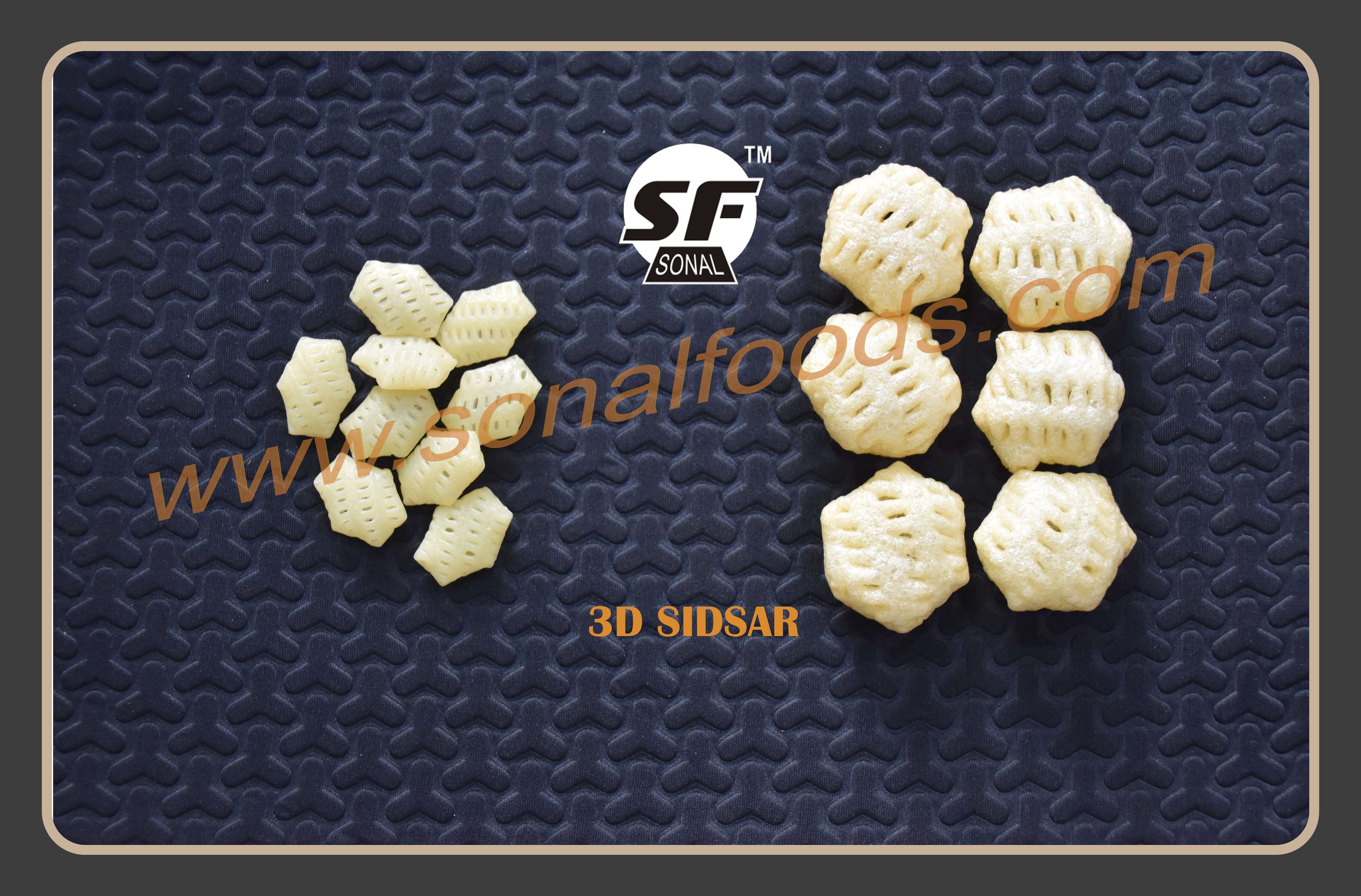 Its a Ready to Fry product.
Shelf Life 12 Months from the manufacturing date.
Expandable by fry / roast / hot air(in microwave)
Expansion Rate : 2-3 Times while frying.
Moisture : Approximately 10 % to 12%
Frying Temperature : 185 °C – 195 °C
We also provide Customized Production and Packaging on Request.