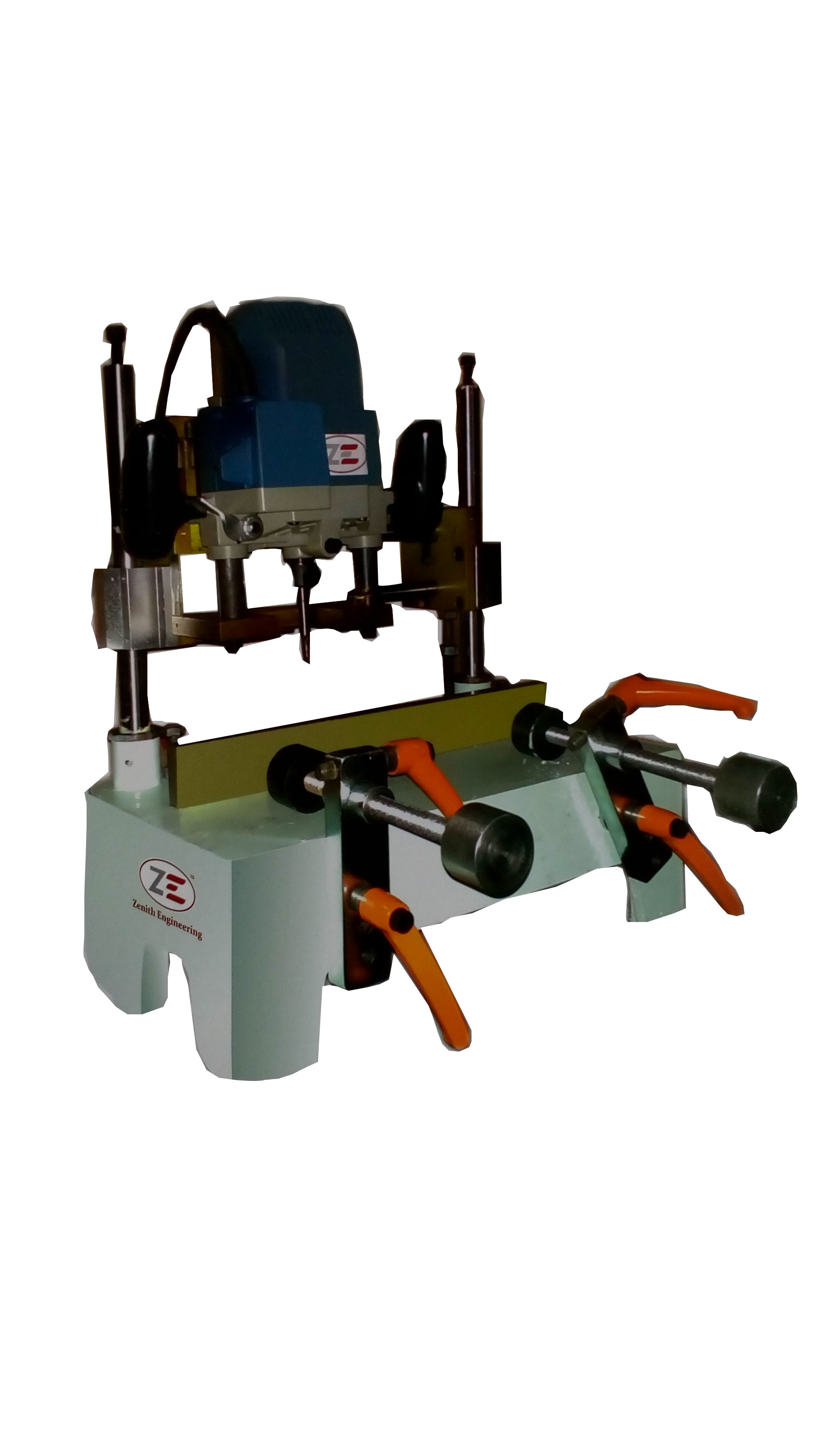 Zenith copy router is useful for conceal lock slotting on aluminium and upvc profile.
Supplied with Germany router bit
Heavy motor
Aluminium structure
Metallic body
Template
And zenith promise of best quality and service assurance