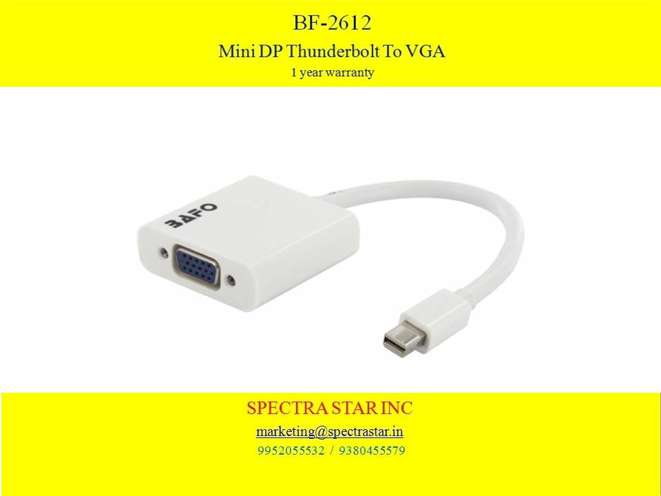 BAFO BF2612 MINI DP TO VGA