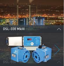Double Pass Dust Monitor for monitoring dust emissions using DDPFEATURES• Innovative Dynamic Detection Principle (DDP) measurement technique• Immune to gradual reductions in absolute intensity of the light signal soless susceptible to drift• Measurement reading as mg/m3 (when calibrated against standard reference measurements)• Rugged 316 stainless steel construction• Choice of interface options enabling easy integration• Free utility software for PC based set-up, control and data logging• Optional Operator Interface with different mounting configurations BENEFITS• Significantly less susceptible to drift than standard opacity monitors• Better accuracy over shorter path lengths, i.e. smaller duct diameter• Simple to install, commission and operate with an excellent reliability record• Rugged design with no moving parts so low maintenance• Latched head and lid design to enable ease of access for installation and maintenance THE TECHNOLOGY The DSL-340 Dust Monitor is an optical instrument designed to measure the concentration of dust or particulate matter in exhaust gas passing through a duct, stack or flue. The DSL-340 uses the innovative Dynamic Detection Principle (DDP) which measures fluctuations in the intensity of a light beam, using a folded beam Transceiver / Reflector arrangement. Increased dust or particulate density in the stack causes the amplitude of these fluctuations to increase. When calibrated against standard reference measurements, the amplitude of this signal relates directly to the dust concentration in the stack and this can be presente das a reading in mg/m³.APPLICATIONS, Cement works• Steel plants, Air filtration processes such as electrostatic precipitators• Other industrial applications with larger particle size and relatively high dust loading.