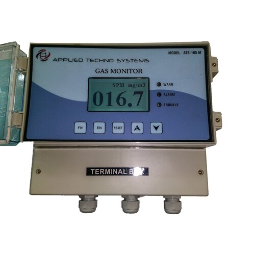 Online H2S Leak Detector Model ATS 105M.Applied Techno System Manufacturer of Fixed Type Hydrogen sulfide Gas Leak Detector - ATS 105MSpecification:Minium Resolution: 0.1 or 1 unit of the rangeIndication: Digital ContinuousMounting: wallSensor Technology: Appropriate to ApplicationDetection Method: Diffusion / Sample Draw PumpAccuracy: +/- 2%Linearity: +/- 2%Relative Humidity: 0-99 % Non-condensingResponse Time: ( 90% in 10 seconds)singal Output for Recorder: 0- IV,420 mA (Optional)Alarm Setting: High and very High Adjustable over full rangeAlarmCircuits: SPDT 5 AMP 220V ContactsControls: Zero , Span, Alarm setting