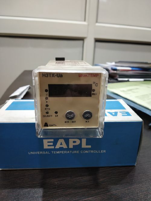 EAPL temp. Controller available with universal input J K PT100 with 1 Year Replacement Warranty