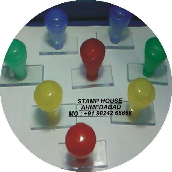 Color handle with Transperant patti