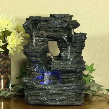 Stone Water falls, Fiber glass Water falls, mixed media Water falls, customize Design Water falls