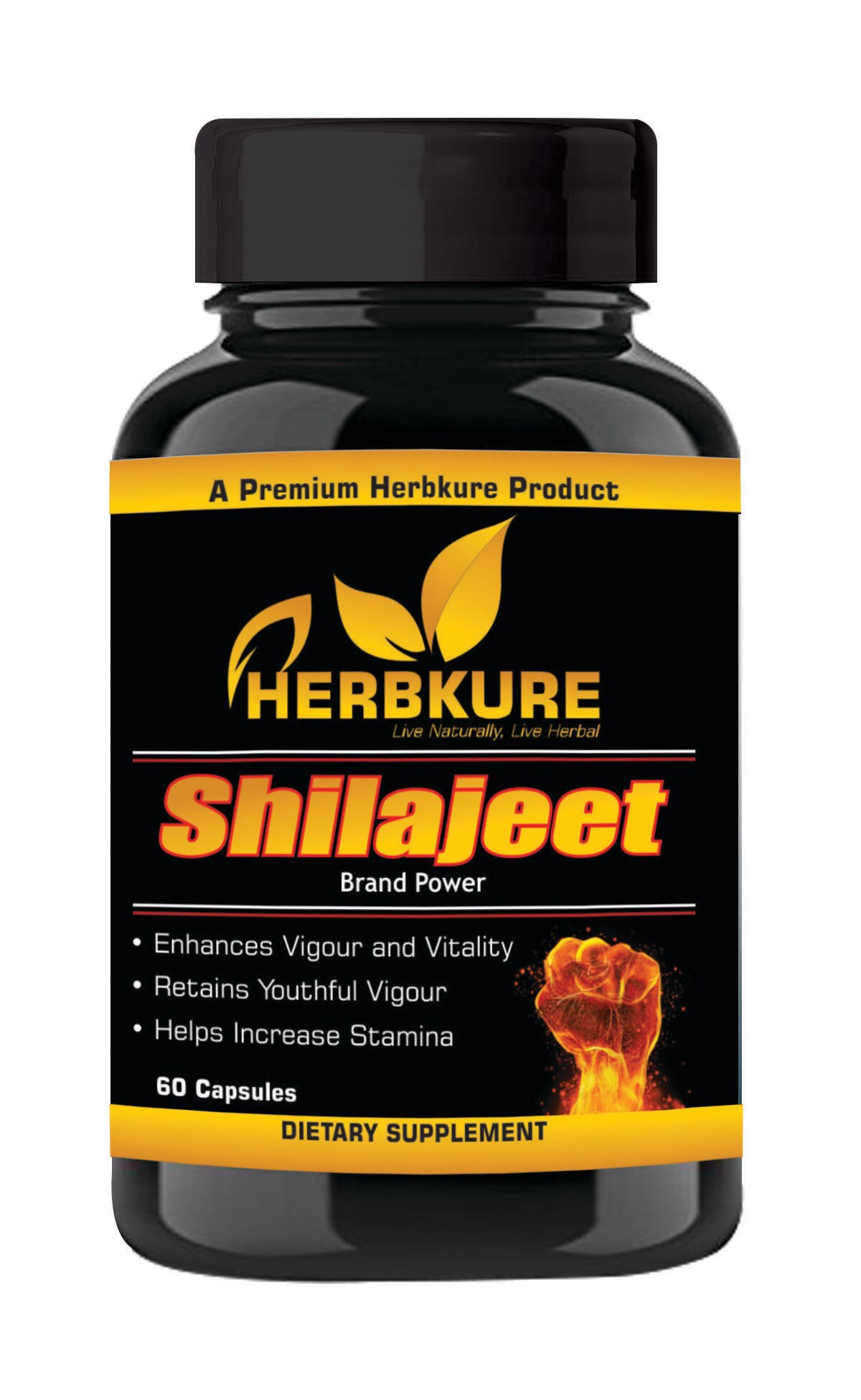 Item Code : IHK/HERBKURE/18
Category : HERBKURE
Therapies : General Health
Product Type : Herbal
Description :
Bottle packing
MRP :-Rs.270.00/-
Discounted Price:- 243.00/-
Pack size:- 60 caps bottle(500mg)
1) HERBKURE Shilajit is a wonder herb for men as it boosts testosterone levels and helps in improving overall performance in every aspect of life. The fulvic acid present in our Shilajit is in its most natural and purest form as it is required in dilating the cell walls and transporting the minerals deep into the cells.
2) It may help in improving strength and energy and rejuvenating the body.
3) Shilajit supports metabolism, bones, muscle, kidneys, memory & immune system. Provides energy, stamina and vitality.It helps transport nutrients deep into the tissue & removes deep-seated toxins.
4) It Control Blood Pressure, Purifies Blood It supports immune system It is helpful in increasing blood circulation It optimizes physical performance It enhances rehabilitation of muscle, bones and nerves.
Helps improve male weakness