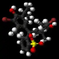 C27H27Br2NaO5S M.W. 646.36
10 gm,