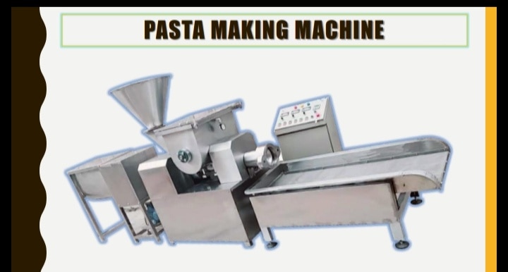 This is the semi automatic Pasta machine ,capacity of 100-120kg/hr.