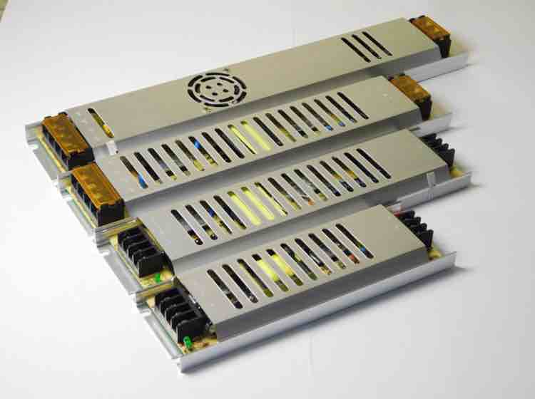 Heavy duty 12V constant voltage SMPS for Led strips and Led Light. Available from 5A to 20A