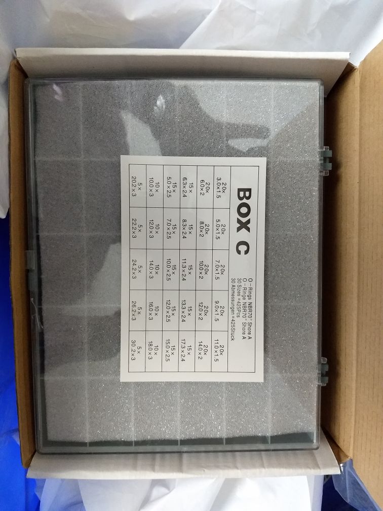 Oring box Assorted oring as per international standards