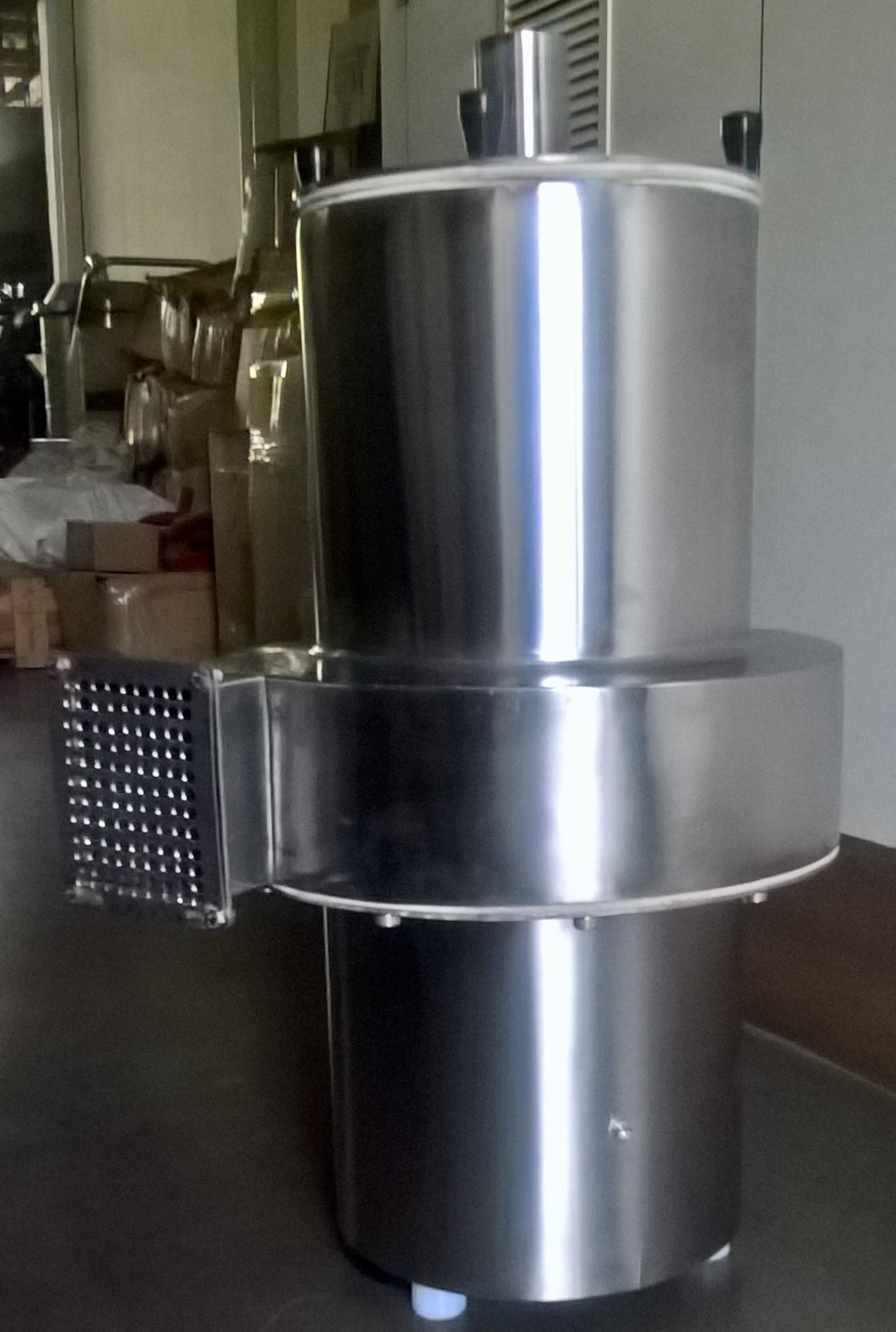 DUST COLLECTOR IS USED IN THE BLISTER PACK MACHINE TO REMOVE DUST FROM THE BOWL TO AVOID ENTERING OF DUST WHILE FEEDING TO THE CAVITY.