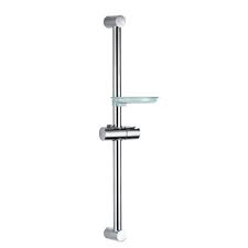 In this shower it is