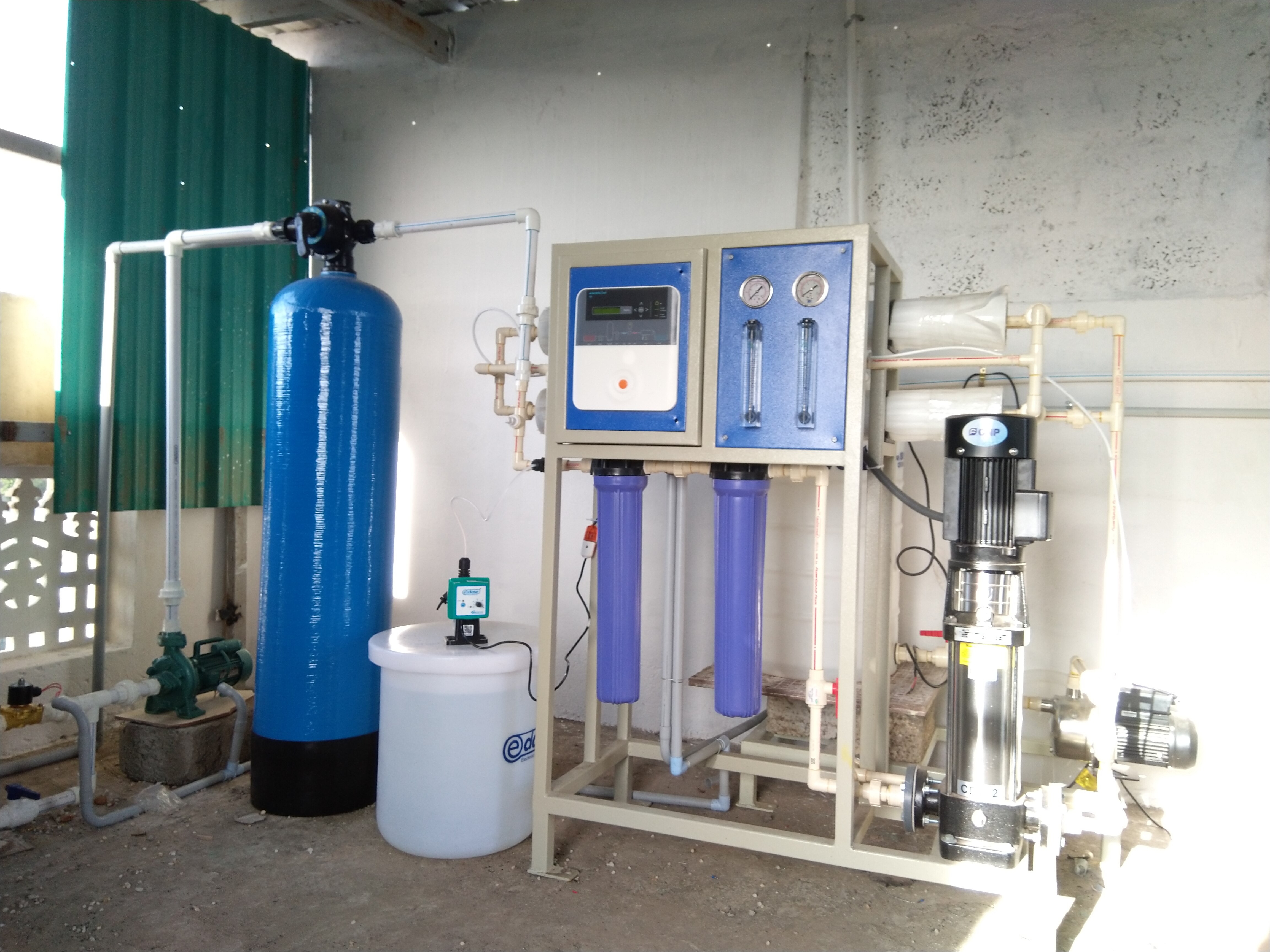 500 LPH RO PLANT in Tirupur, India from Unison Aqua