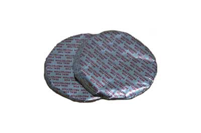 Aluminium foil is used to seal the opening on HDPE jar as well as acting as a very effective tamper-proof lid. The aluminium foil die cut lids prevents the product from deterioration 
