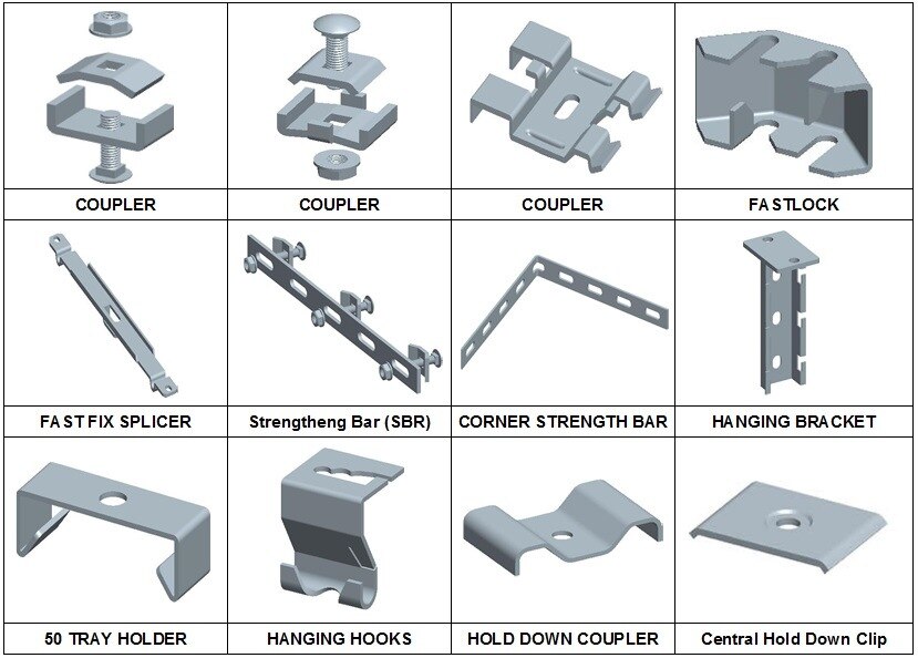 Wire Mesh Cable Tray Accessories S V Metals Extrusions Pvt Ltd 