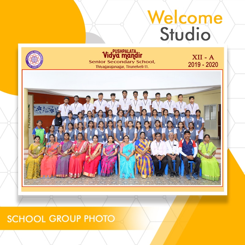 Group Photo Schools Digital Color Lab & Studio, Tirunelveli