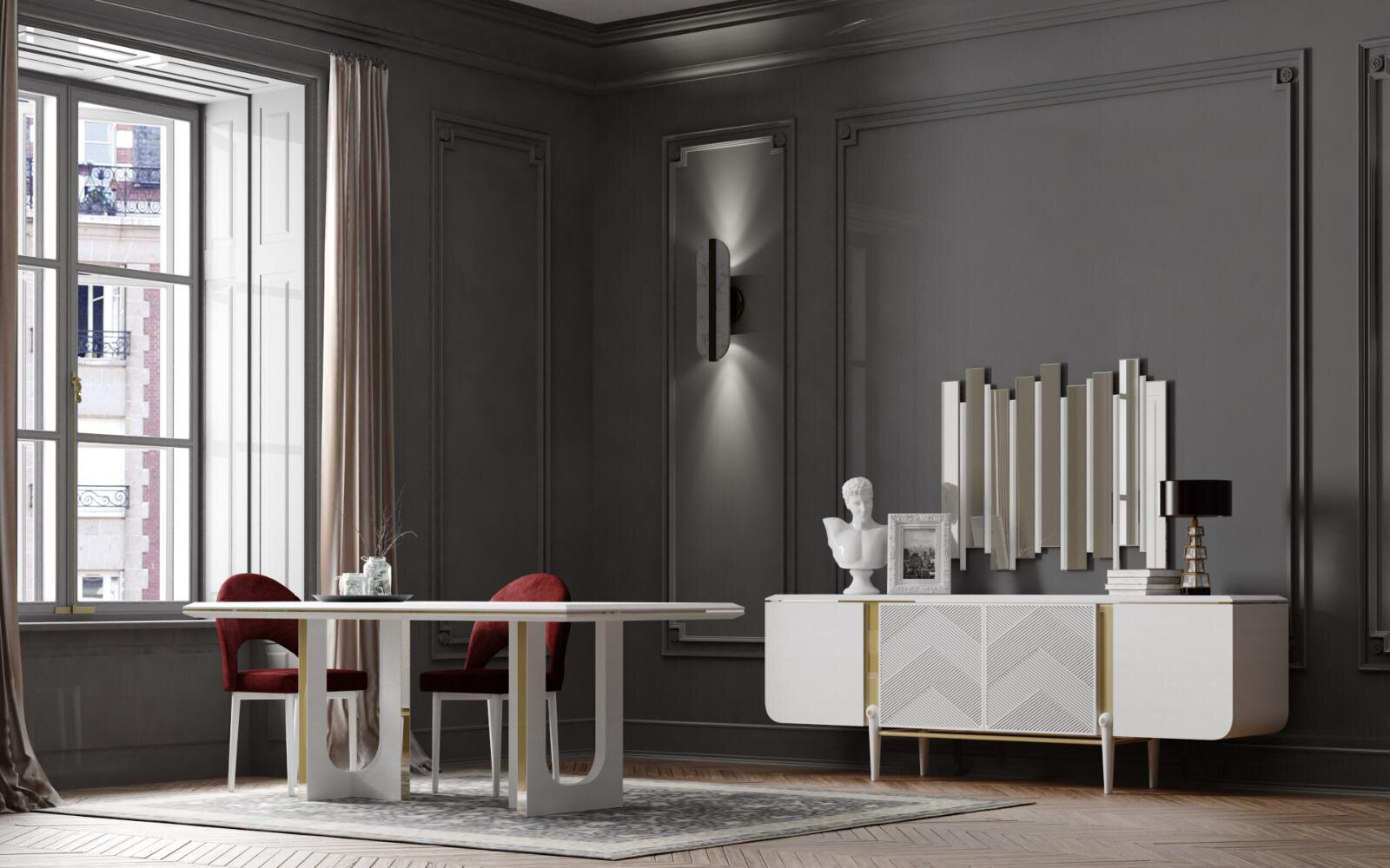 Boston Dining Room Console Design By Abonna Above Beyond Studio