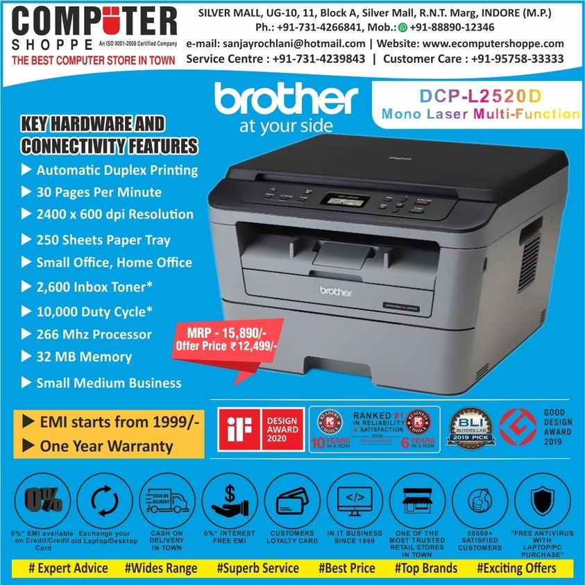 l2520d printer