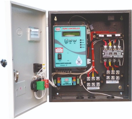 Pump Controller Panel Three Phase - DOL 10 HP