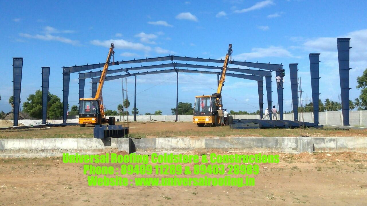 The pre-engineered building system is, without doubt, one of the fastest growing building systems in the world.For today and in the future, Steel has become the material of choice in building construction, compared to concrete and timber. Thus steel building designs have become more flexible and durable.We offer single-source solutions for any building need, working with you to create a customized structure perfectly suited to your needs. From initial design work to on-site supervision to final erection, experienced designers, engineers, co-ordinators and project managers will ensure your project runs smoothly.With a pre-engineered building solution, your facilities are ready for use quickly and within your budget. Pre-Engineered steel structure built over a structural concept of primary members (frames), secondary members(roof purlins & wall girts), and outer cladding. The structural members are custom designed to be lighter in weight as well as high in strength.Pre-Engineered Steel Buildings can be fitted with different structural additions like jack beams, mezzanine systems, crane systems,roof monitors, roof extensions and canopies, fascia’s, interior partitions and roof platforms as per user requirements.Primary Framing System :The primary framing structure of a pre-engineered building is an assembly of I-shaped members, often referred as In PEB, I section beams used are usually formed by welding steel plates together to form an I section. I section beams are then field-assembled (e.g. bolted connections) to form the entire frame of the pre-engineered building.The primary frame geometry matches the shape of the internal stress (bending moment) diagram thus optimizing material usage and reducing the total weight of the structure.Mezzanine Systems :In architecture, a mezzanine is an intermediate floor between main floors of a building. The mezzanine floor often projects itself from the walls and does not completely close the view of the ceiling from the floor immediately below. In short, a mezzanine floor and the floor below it share the same ceiling. In industrial applications, mezzanine floor systems are semi-permanent floor systems typically installed within buildings, built between two permanent original stories. These structures are usually free standing and in most cases can be dismantled and relocated.