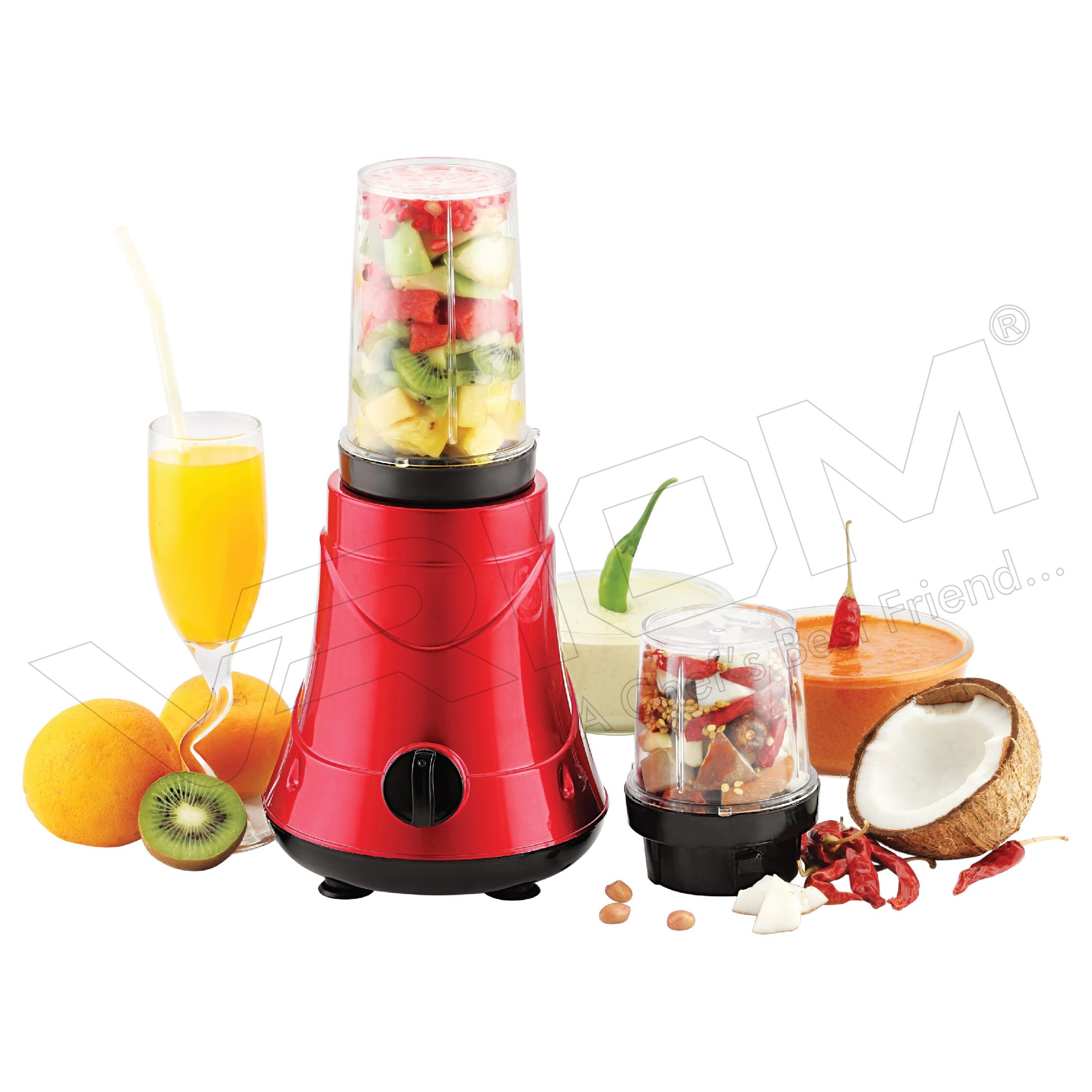 GEMSTONE NEON 500W Mixer Grinder VRIOM ENTERPRISES, Mumbai