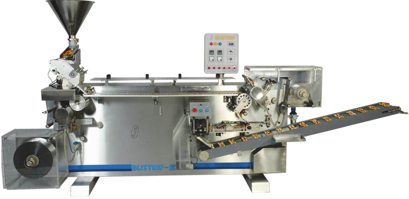BLISTRIP-II: Automatic (High Speed) Blister Packing Machine (Rotary Forming & Rotary Sealing)