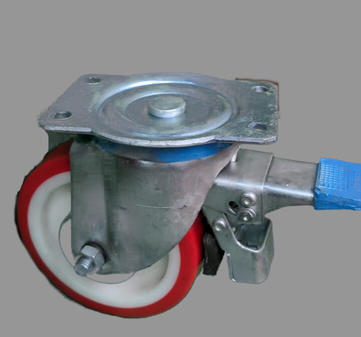 PUPP CASTOR 100 X 32 SW MD PLB BRK