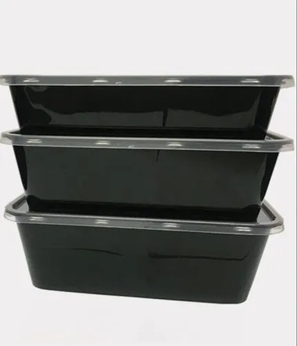 650ml Rectangular Plastic Food Container